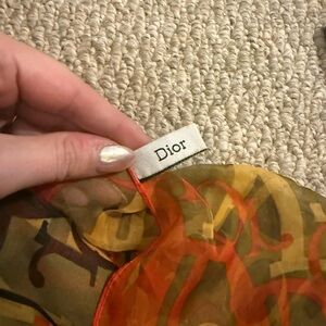 Dior Multicolor Scarf